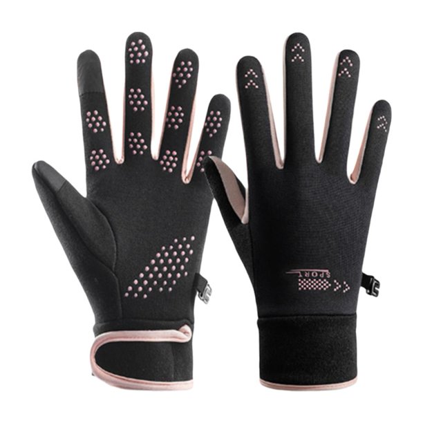 Ruifaya Guantes de invierno para mujer, para ciclismo, térmicos, resistentes al frío, al viento y al agua.