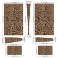 thumbnail image 3 of Leopard Print PS5/PS5 Pro/PS5 Slim Digital Disc Skin Sticker For Console And Controller Skins, 3 of 7