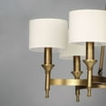 thumbnail image 4 of Maxim Lighting - Six Light Chandelier - Fairmont-Six Light Chandelier in Rustic, 4 of 7