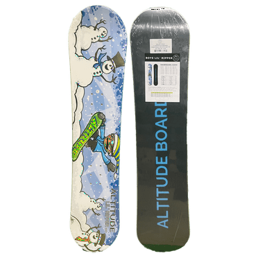 BOYS ALTITUDE LIL' RIPPER BEGINNER SNOWBOARD 100CM