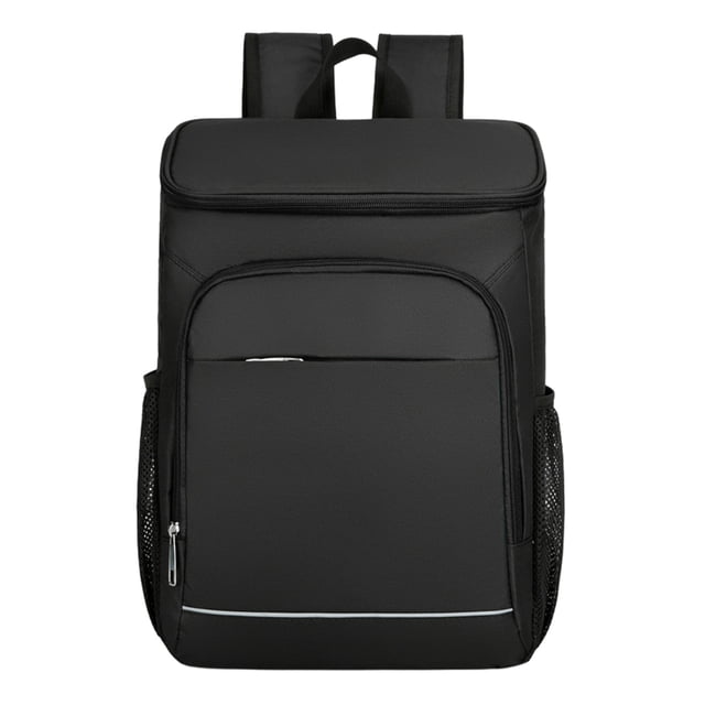 Advancent Gama aislada hermética del paño de Oxford de la mochila del almuerzo amplia gama de usos OxfordCloth Mochilas de mochilero Negro
