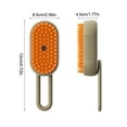 thumbnail image 3 of Cat Steam Brush,3 in 1 Self Cleaning Cat Steamy Pet Brush,3 in1 Cat Steam Brush, Multifunctional Wet Cat Grooming Brush,for Removing Tangled and Loosse Hair,for Short or Long Hair Cats/Dogs, 3 of 7