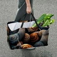 thumbnail image 7 of Snail Large Capacity Reusable Foldable Oxford Cloth Storage Bin - Multipurpose Storage Box, Shopping Bag Organizer, 7 of 7