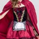 thumbnail image 5 of Disfraz de Halloween de talla grande, capa larga, uniforme de reina de los juegos de Caperucita Roja, cosplay, 5 of 6