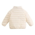 thumbnail image 2 of LIaqionyy Girls Puffer Jacket Lightweight Quilted Padded Pockets Zip Up Long Sleeve Winter Fleece Coat, 2 of 4