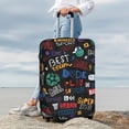 thumbnail image 3 of Lsque Basketball Printed Luggage Cover, Travel Luggage Protector,Scratch and Dirt Resistant, Fits 18-32 Inch Luggage - Medium, 3 of 9
