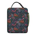 thumbnail image 6 of Peony Insulated Lunch Bag Box Women Reusable Lunch Tote Bag with Front Pocket Lunch Box Containers Work Beach, 6 of 6