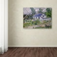 thumbnail image 3 of Trademark Fine Art 'Houses At Auvers' Canvas Art by Van Gogh, 3 of 3