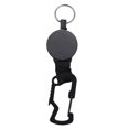thumbnail image 4 of Retractable Keychain - Heavy Duty Holder Reel With Multitool Carabiner Clip,key Ring With Steel Wi, 4 of 5