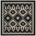 thumbnail image 6 of SAFAVIEH Veranda Johann Southwestern Indoor/Outdoor Area Rug, 4' x 5'7", Black/Beige, 6 of 10