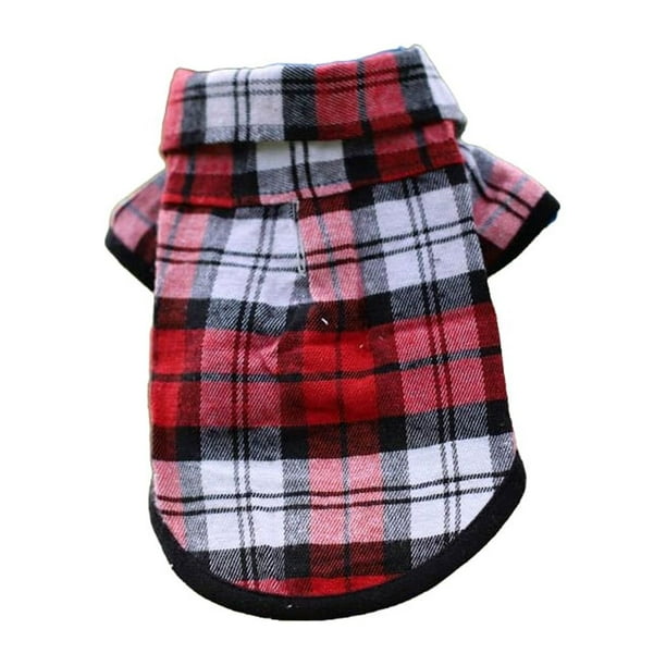 Ropa para perros Cachorros Billuyoard Chaleco Elasticidad Camisa para mascotas Rojo XS