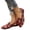 Red, variant on EKVAHL Women's Betunia Slip-On Loafer Gothic Skull Print Casual Lightweight Shoes Comfortable Walking Sneaker with Memory Foam Footbed Red