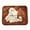 Square, variant on Halloween Ghost Coir Welcome Mat for Front Door Porch Entryway Decor Spooky Decorative Doormat Non Slip Square