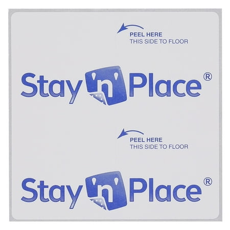 Mohawk Stay N Place Peel and Stick Carpet Tile and Rug Pad (Best Place For Carpet Remnants)