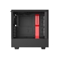 thumbnail image 6 of NZXT Case H510 TG Mid-Tower USB Matte Black Red, 6 of 8
