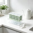 thumbnail image 4 of Bandeja para cubitos de hielo con tapa y caja de almacenamiento | Molde de silicona para hielo, 4 of 6