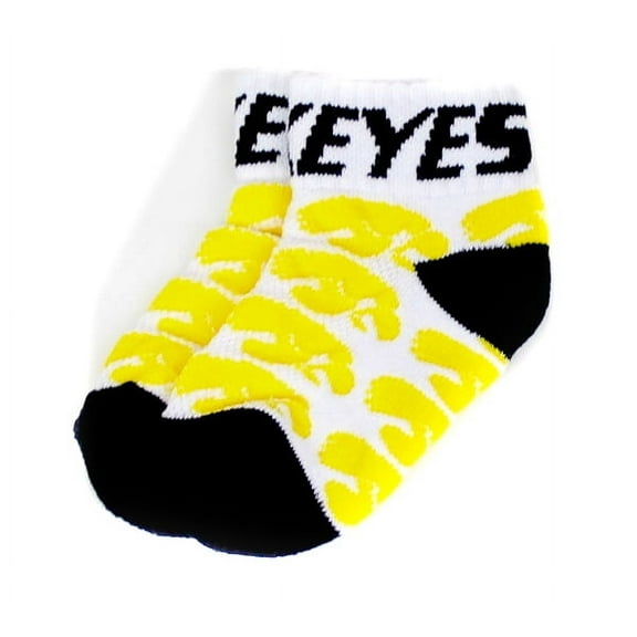 Iowa Hawkeye Baby Quarter Sock - Donegal Bay - Unisex - Infant - Quarter