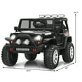 thumbnail image 2 of Patiojoy Kids Ride on Truck 12V Electric Truck w/Remote Control Battery Powered Ride on Toy Car Black, 2 of 6