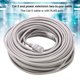 thumbnail image 2 of Cable CCTV, cable de alimentación de video AHD de 5M / 10M / 15M / 20M para el sistema de vigilancia de cámaras de seguridad CCTV, Conector de alimentación CC de 2.1mm (20M) Ecomeon no, 2 of 6