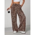 thumbnail image 4 of Women'S Wide Leg Pants with Pockets, Casual Trousers Sweatpants, 4 of 6