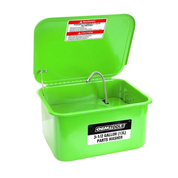 OEMTools Parts Washer Bench Top, 3.5 Gallon