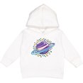 thumbnail image 2 of Inktastic Planet Saturn with Stars Toddler Hoodie, 2 of 4