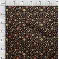thumbnail image 3 of oneOone Cotton Poplin Black Fabric Asian Suzani Diy Clothing Quilting Fabric Print Fabric By Yard 42 Inch Wide, 3 of 5