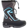 thumbnail image 2 of Baffin Women's Flare Insulated Active Boot,Charcoal/Teal,8 M Us, 2 of 6