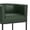 Green, variant on FANCROU 26" H Counter Height Bar Stools Set of 1, PU Leather Count Stool with Back and Footrest,Black Metal Frames, Darkgreen