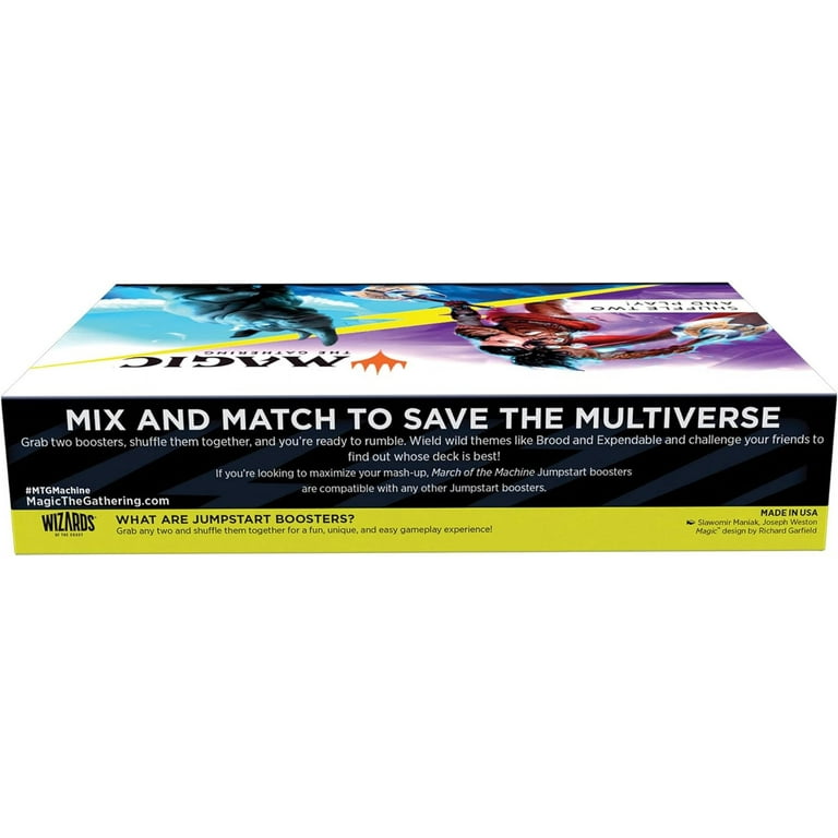 march of the machine jumpstart booster box Amazon.com: Magic: The Gathering March of the Machine Jumpstart Booster Box