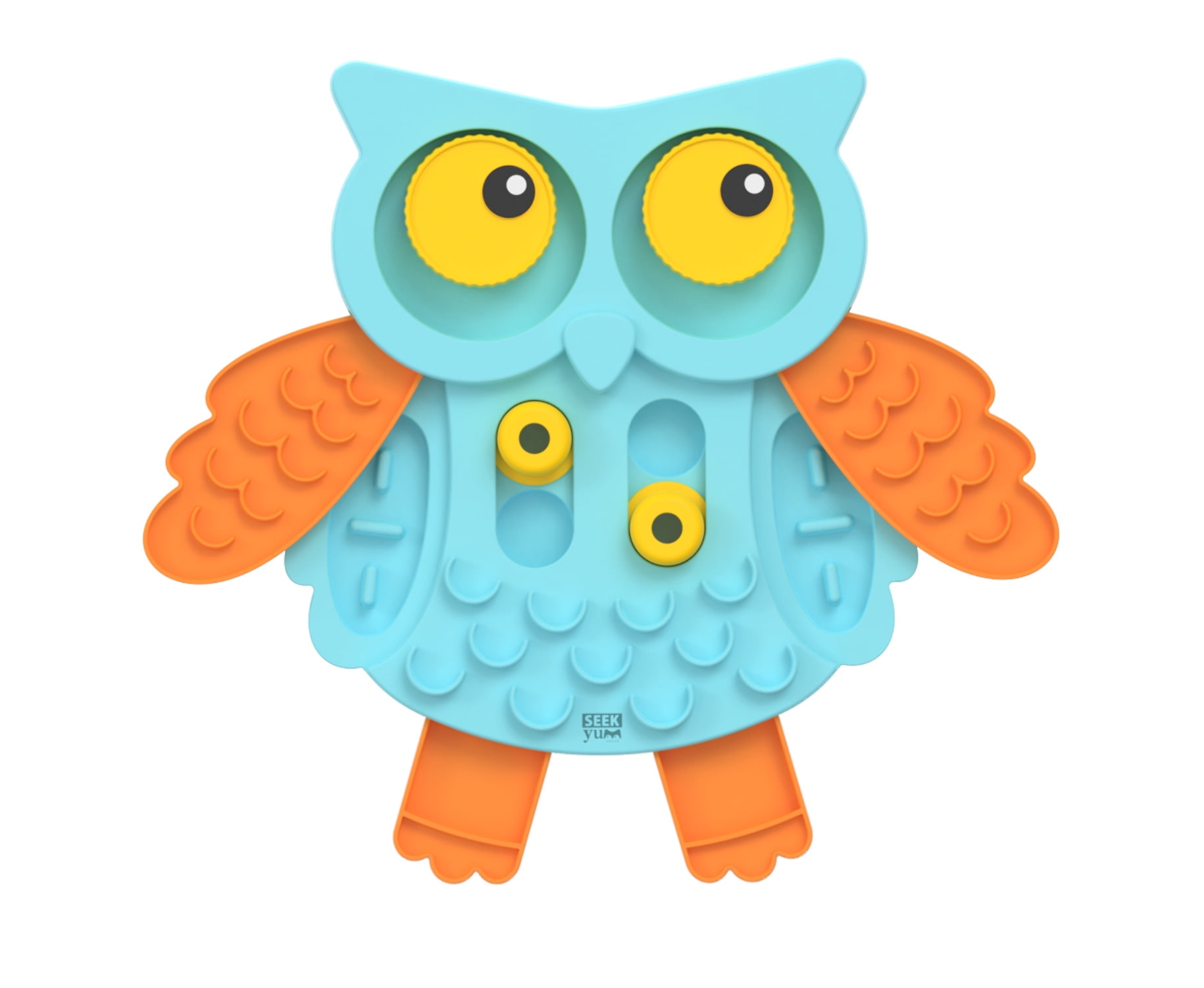EYS GiGwi Owl Puzzle Feeder Toy – Interactive Dog & Cat Treat Dispenser with Non-Slip Design for Mental Stimulation and IQ Training