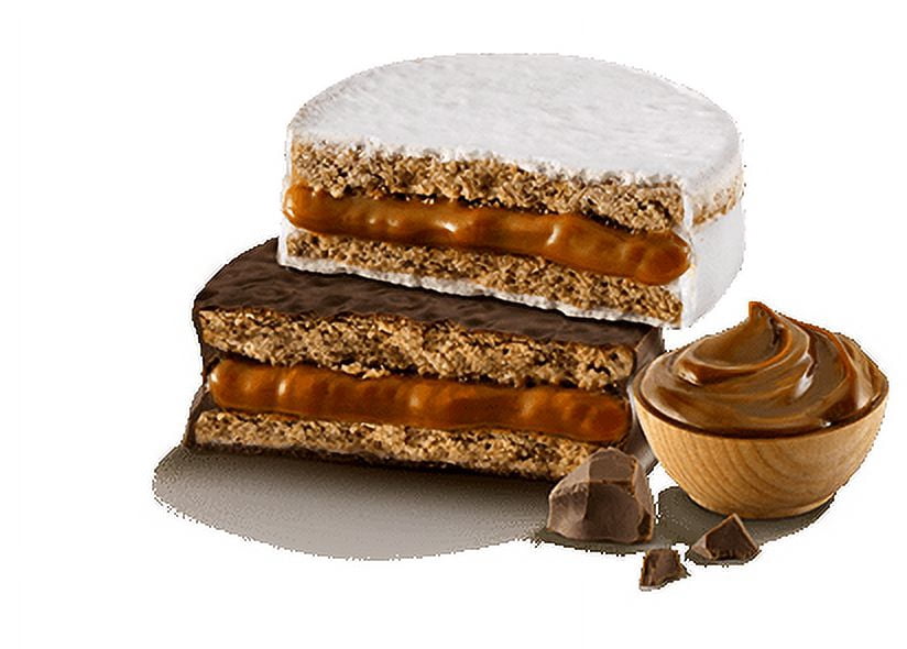 Havanna - Alfajores Mixed Milk Chocolate and Italian Merengue with Dulce de Leche - Package 6 Units - 306gr - 10.79oz