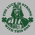 thumbnail image 2 of Mens Star Wars Luck Is Strong Sith Lord T Shirt, 2 of 5