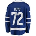 thumbnail image 3 of Men's Fanatics Travis Boyd Blue Toronto Maple Leafs Home Breakaway Jersey, 3 of 3