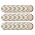thumbnail image 2 of Cqxid Tableware Under $20 Compostable Paper Plates Heavy Duty 60 Pack Biodegradable Disposable Plates Disposable Dinner Plates Made Of Natural Sugarcane Wheat ，Microwave Table Chargers, 2 of 9