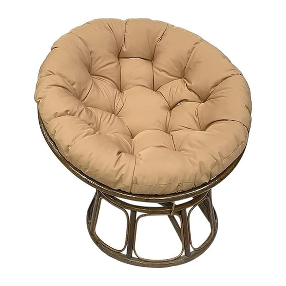 YWMJZEU Hammock Chair Mat Water Resistant Multifunctional Patio Seat Cushion for Rocking Khaki