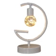 thumbnail image 1 of Lámpara con pilas, lámpara de mesita de noche inalámbrica con pilas, luz nocturna portátil con jaula de metal para sala de estar, dormitorio, comedor, patio, pasillo, entrada en interiores y, 1 of 5