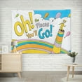 thumbnail image 3 of Oh, the Places You'll Go! Tapestry Poster Wall Hanging Art Decor for Living Room Bedroom Dorm Birthday Gift for Kids 60 x 40 inch, 3 of 7