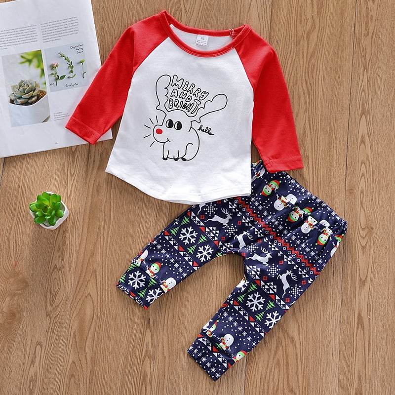 2pcs Toddler Baby Girls Casual Clothing Cartoon Long Sleeve Tops+Pants Outfits 2pcs Toddler Baby Girls Casual Clothing Cartoon Long Sleeve Tops+Pants Outfits