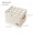 CREAM WHITE, variant on UFORU Closet Shoe Organizer, Fabric Storage Box with Clear Lid and Adjustable Dividers – Collapsible Space-Saving Shoe Storage Bin, Holds 8–16 Pairs, for Closet, Bedroom, Dorm