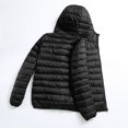 thumbnail image 4 of Xzbqbs Puffer Jacket Men Lightweight Packable Quilted Jackets Graphic Hooded Bubble Winter Down Coat Insulated Thick Outwear Pockets, 4 of 5