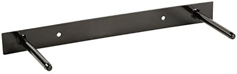 Hanging Exercise Mat, Fitness & Yoga Mat for Group Fitness Classes, Commercial Grade Quality with Reinforced Holes Black