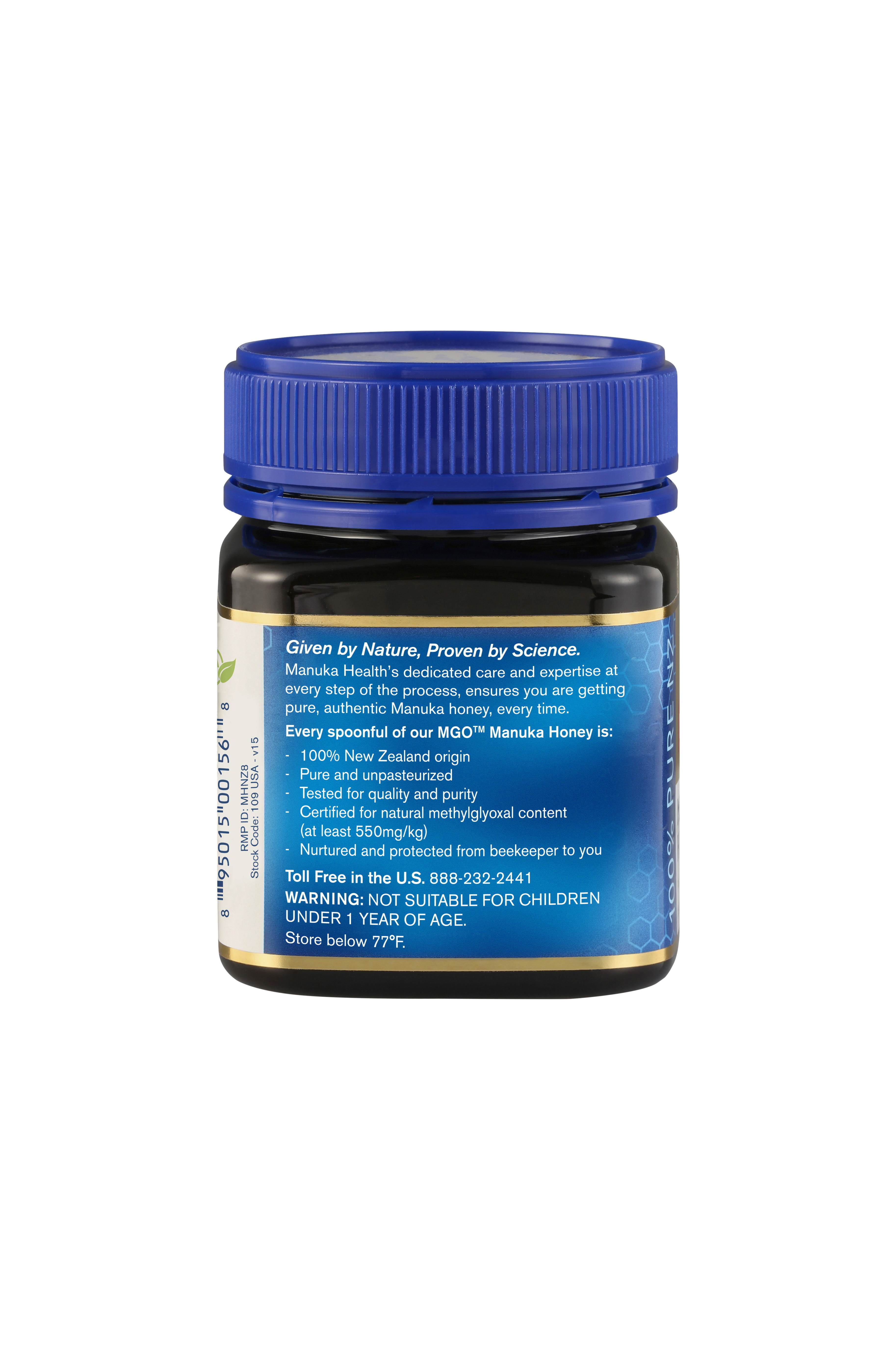 Manuka Health UMF 16+/MGO 573+ Manuka Honey 8.8 oz, No Allergens