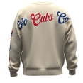 thumbnail image 3 of Unisex Fanatics  Tan Chicago Cubs Spirit Jersey Fleece Crewneck Pennant Sweatshirt, 3 of 5