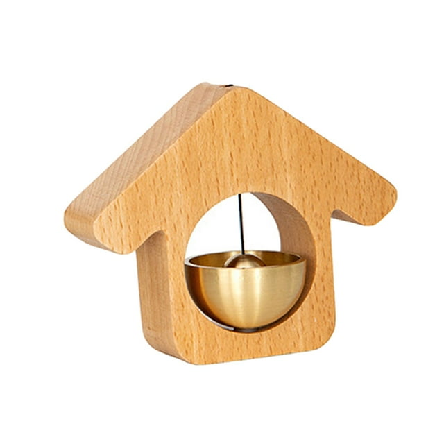 Campana de Madera BLESIY Decorativa para Puerta Colgante Campana de Comerciantes