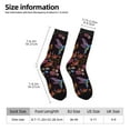 thumbnail image 2 of Rateoe Humming Bird for Women Casual Calf Socks - Cute Crew Socks - Thin Soft Above Ankle Socks Size 5-11, 2 of 6