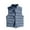 Blue, variant on Little Girls Boys Puffer Vest Kids Girls Winter Vest Casual Lightweight Cute Jacket Sleeveless Toddler Winter Jacket for Little Boys 7-8 Years