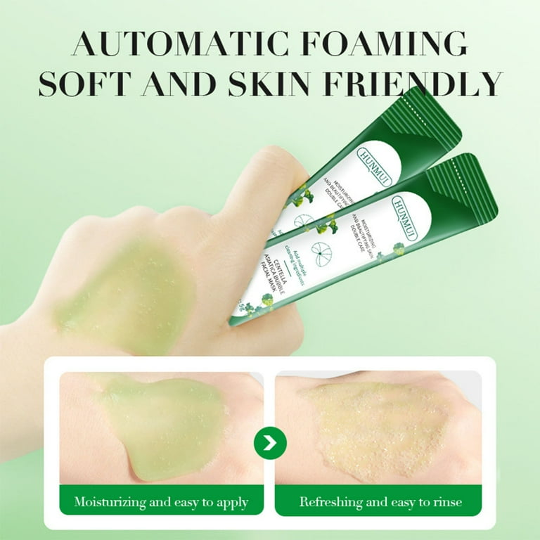 Kokovifyves Centella Asiatica Facial Mask Moisturizing Soothing Cleaning  Blackhead 48ml - Walmart.com