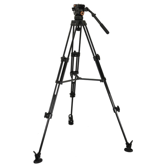 Estudio fotográfico con trípode E-Image EK60AAM con kit Fluid Drag