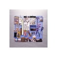 thumbnail image 2 of Azar Pegboard Organizer Kit Blue Frosted (900945-BLU), 2 of 2